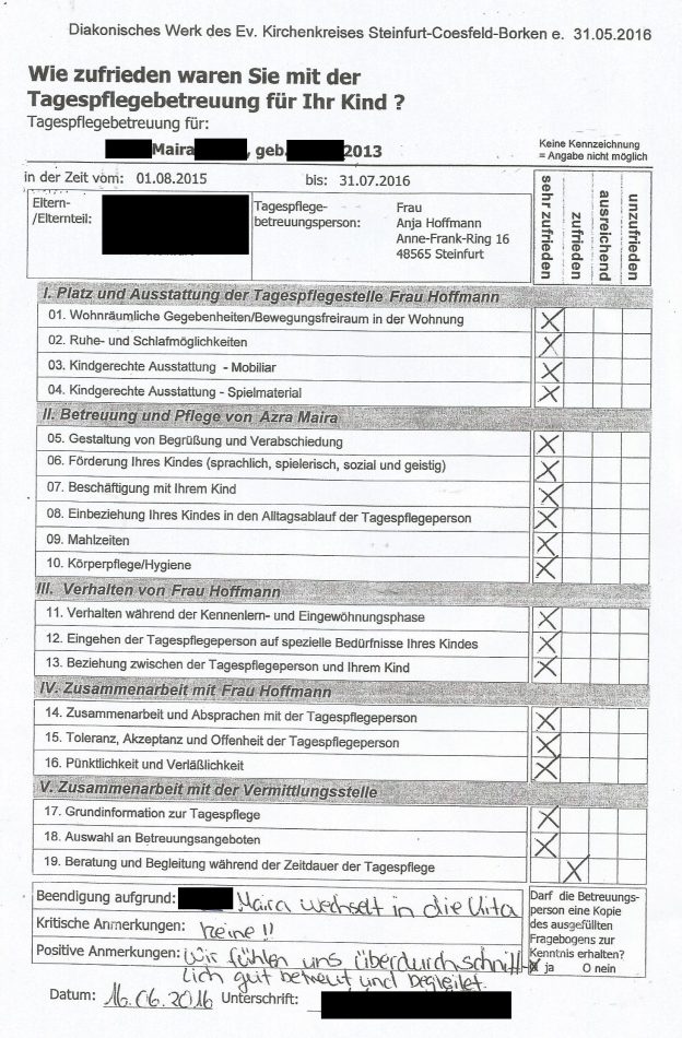 Beurteilungen Beurteilungen
